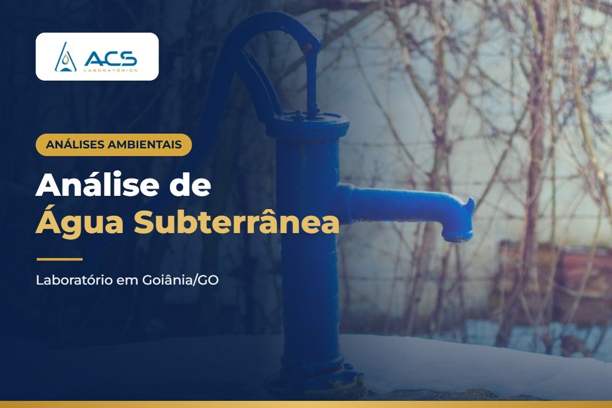 Análise de Água Subterrânea