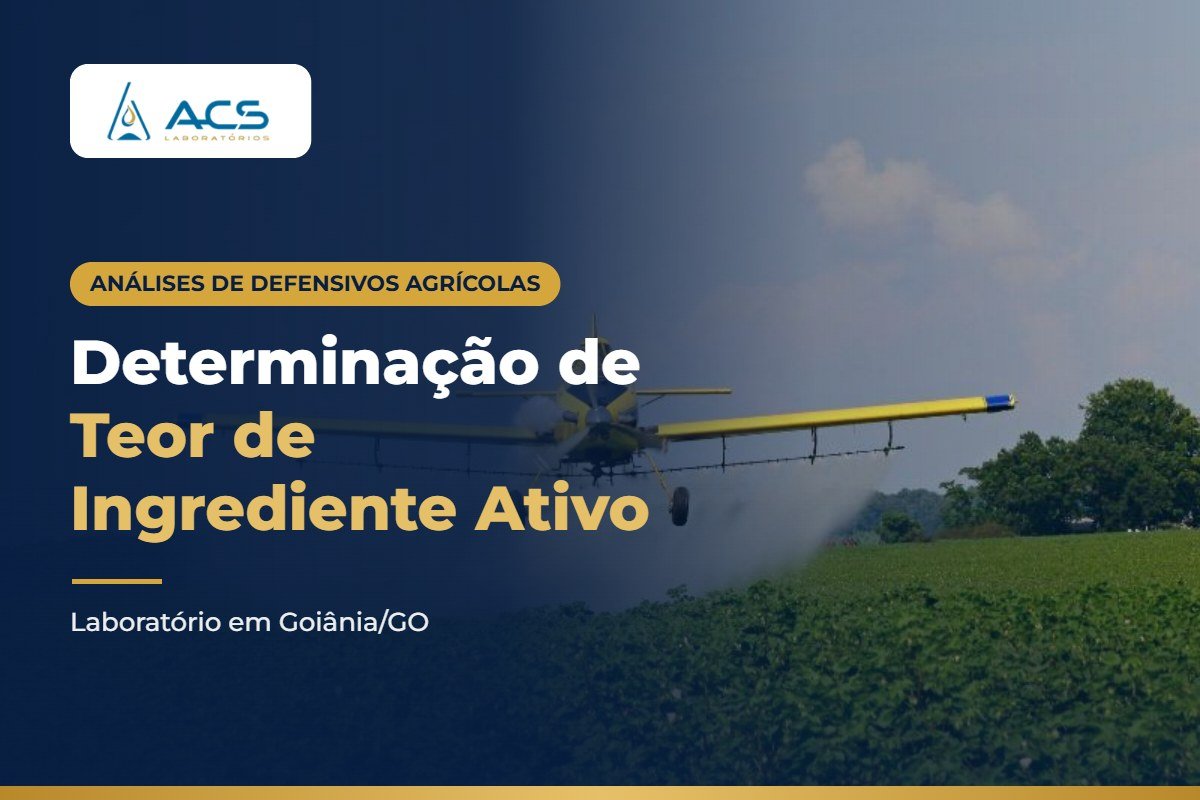 Determinação de Teor de Ingrediente Ativo