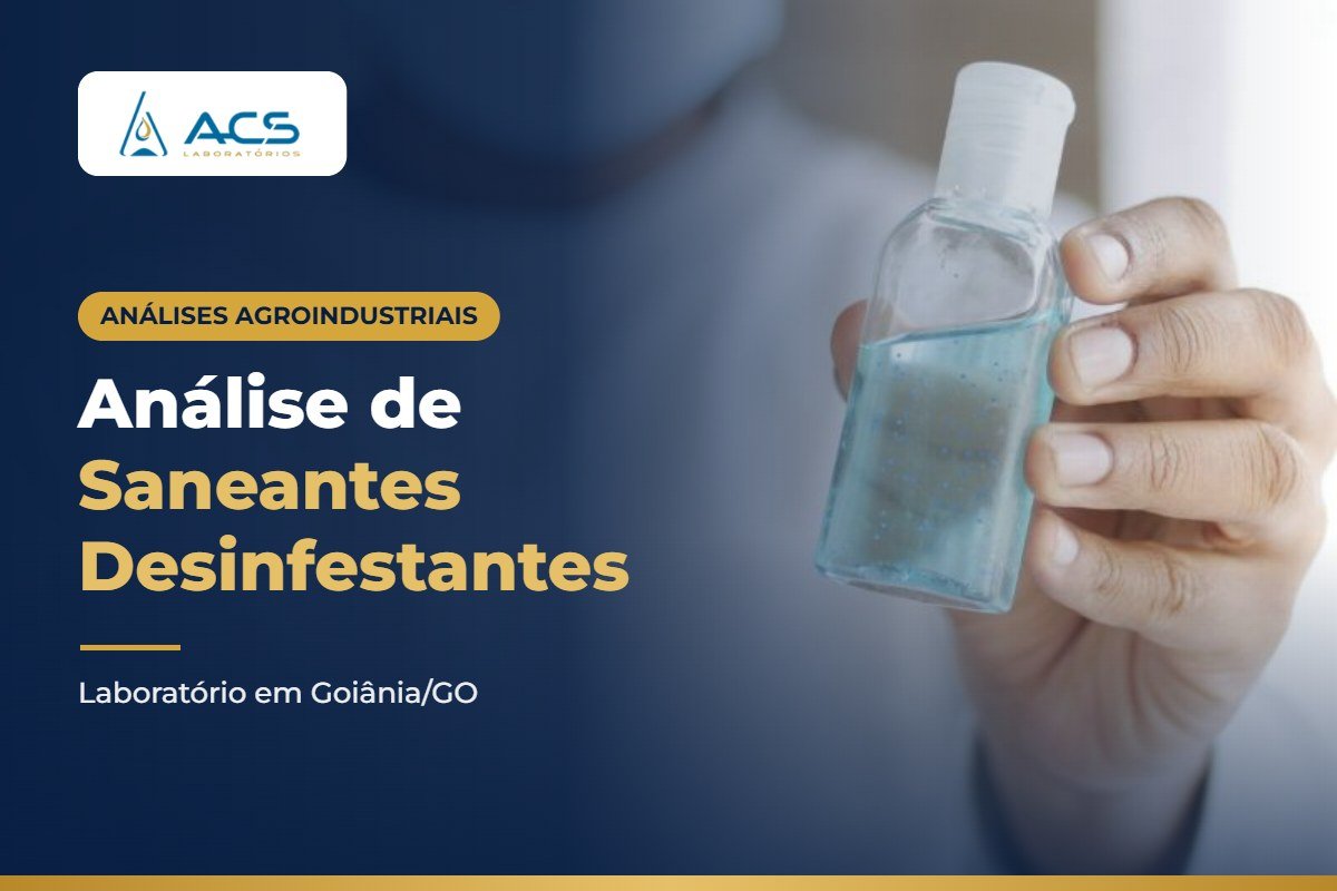 Análise de Saneantes Desinfestantes