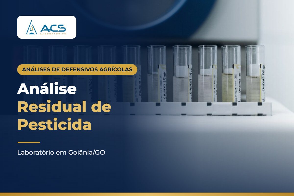Análise Residual de Pesticida